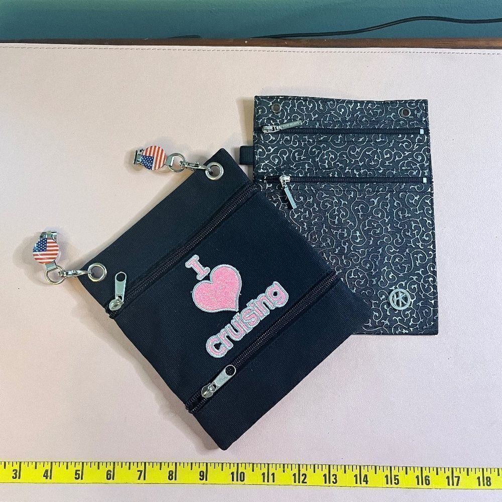 Hip Klips Purses Bags Get 2 Limited American Flag Clips To Your Pants NO Strap